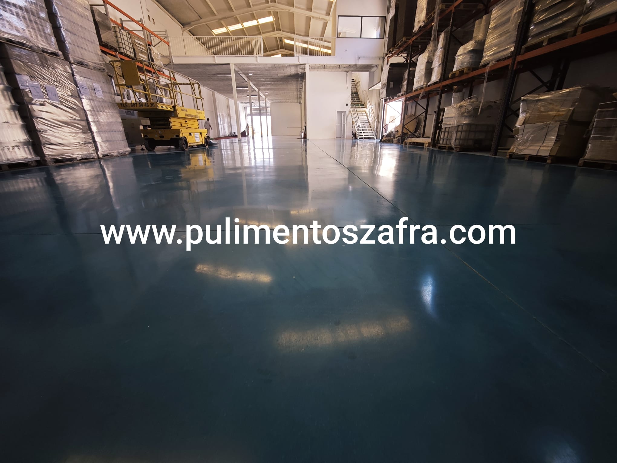 Recuperación de pavimentos industriales